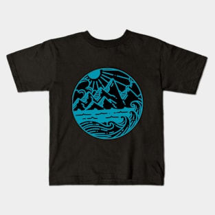 Mountainrange Kids T-Shirt